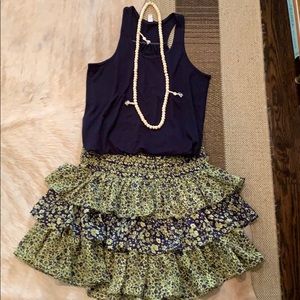 NWT Current Air tiered skirt